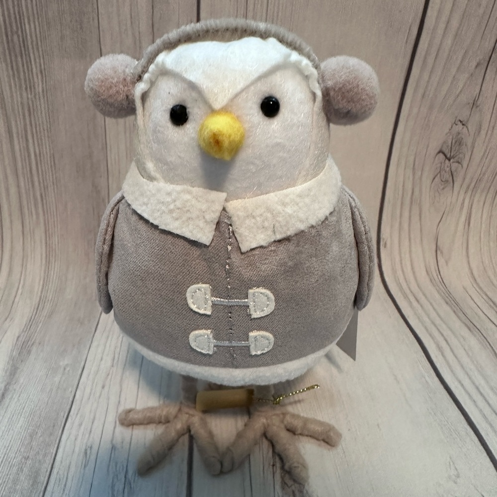 Target Wondershop Featherly Friends 2023 Christmas Gray Coat Bird ~ Loch